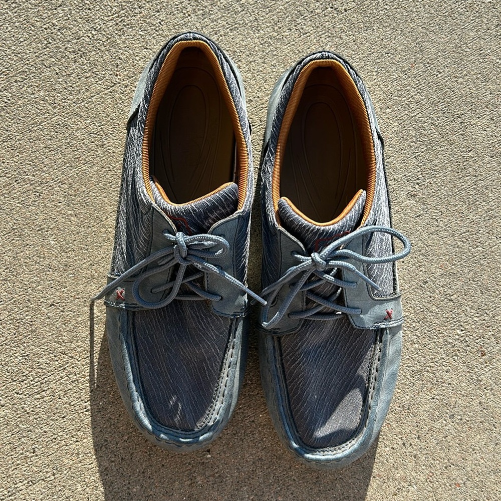 Twisted X Navy Blue Shoes Zero-X Mens MZX0008